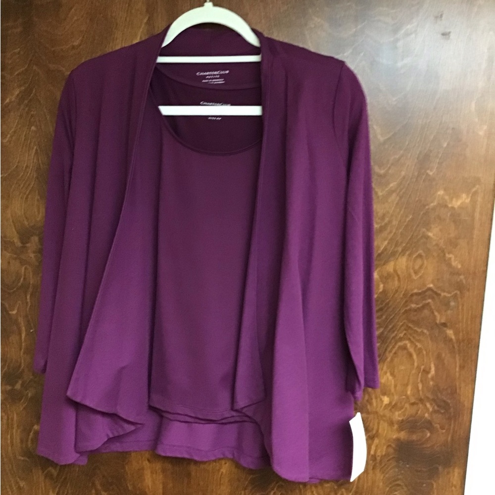 Women’s top and coverup